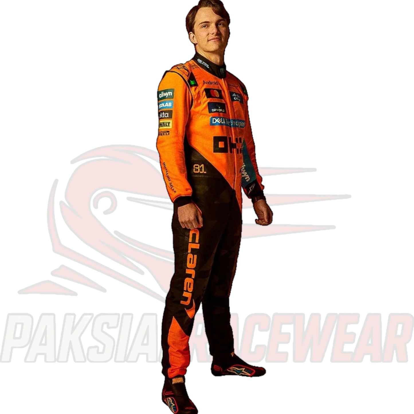 Oscar Piastri 2025 McLaren F1 Race Suit – Replica