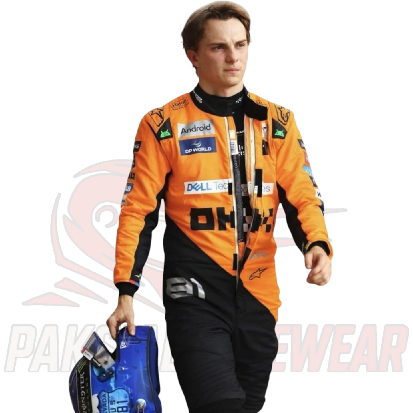 Oscar Piastri 2025 McLaren Formula 1 Japanese Grand Prix Race Suit – Replica by Paksial Racewear