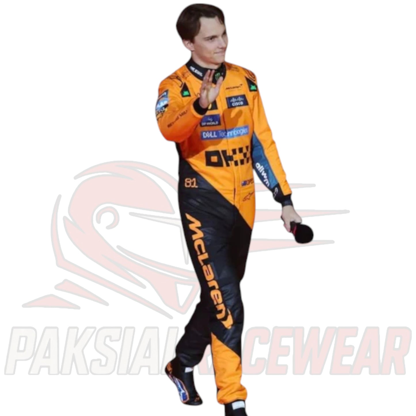Oscar Piastri 2025 McLaren Formula 1 Team Racing Suit – Replica by Paksial Racewear