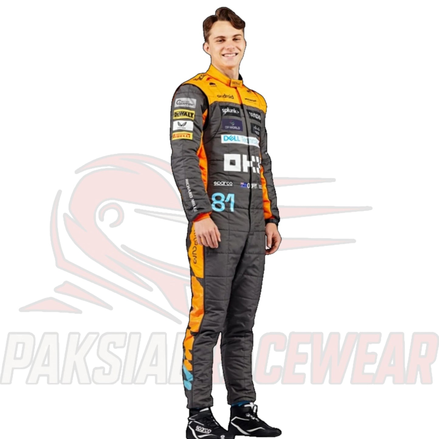 Oscar Piastri 2023 McLaren F1 Printed Race Suit – Replica