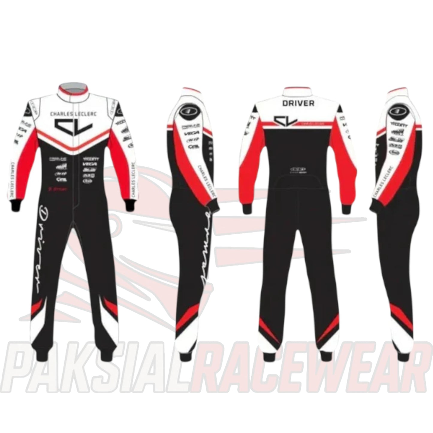 PSL Charles Leclerc 2020 Custom Driver Kart Racing Suit – Premium Replica