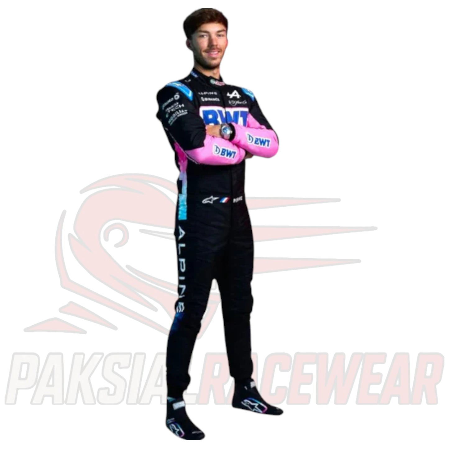 Pierre Gasly 2024 Alpine F1 Team BWT Race Suit – Official Replica