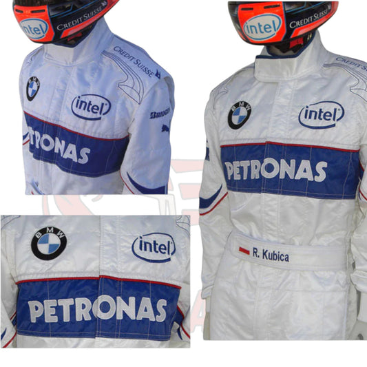 Robert Kubica 2008 BMW Sauber F1 Embroidered Replica Go Kart Race Suit