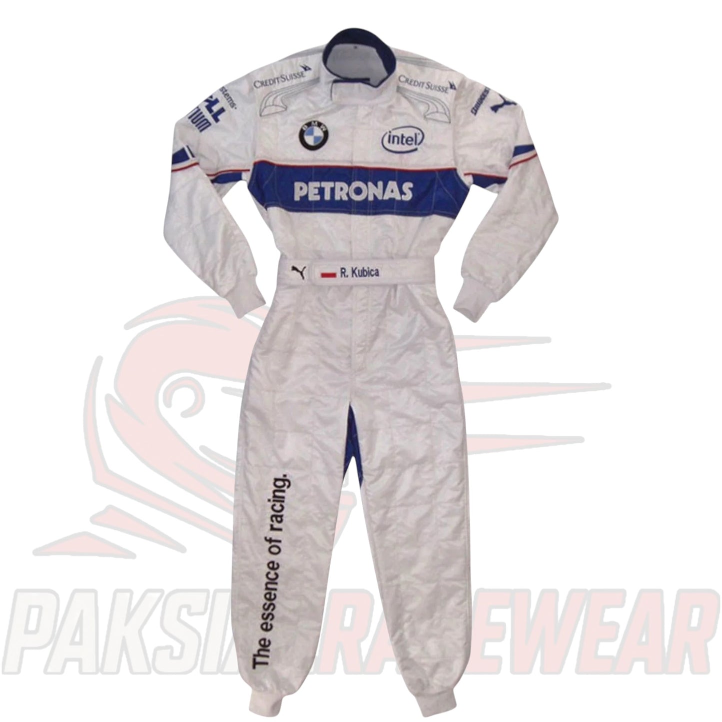 Robert Kubica BMW Sauber F1 Team Replica Race Suit by Paksial Racewear