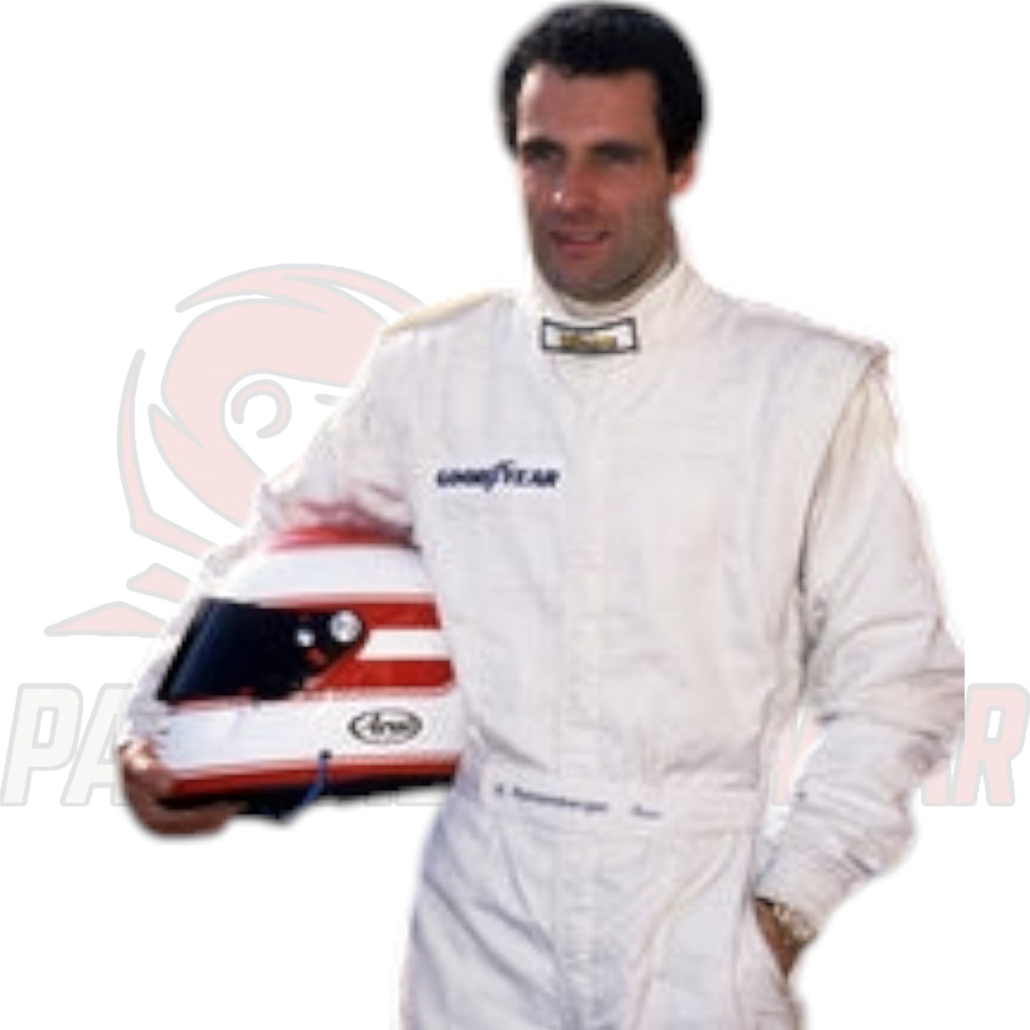Roland Ratzenberger Formula One Embroidered Replica Race Suit by Paksial Racewear