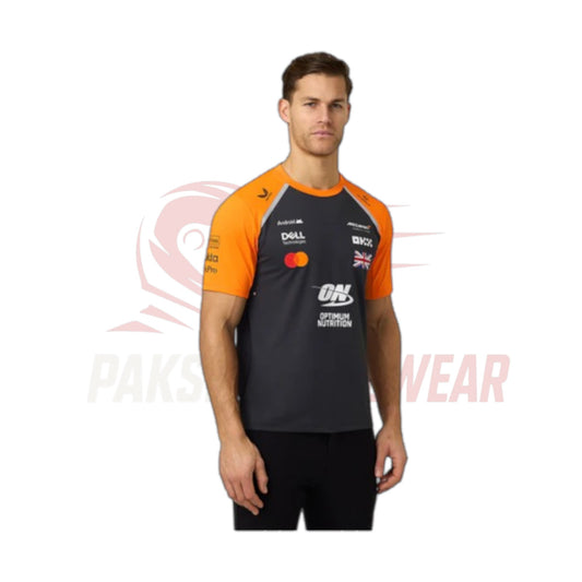 Men’s McLaren F1 Lando Norris Set Up T-Shirt – Phantom | 2025 Gear