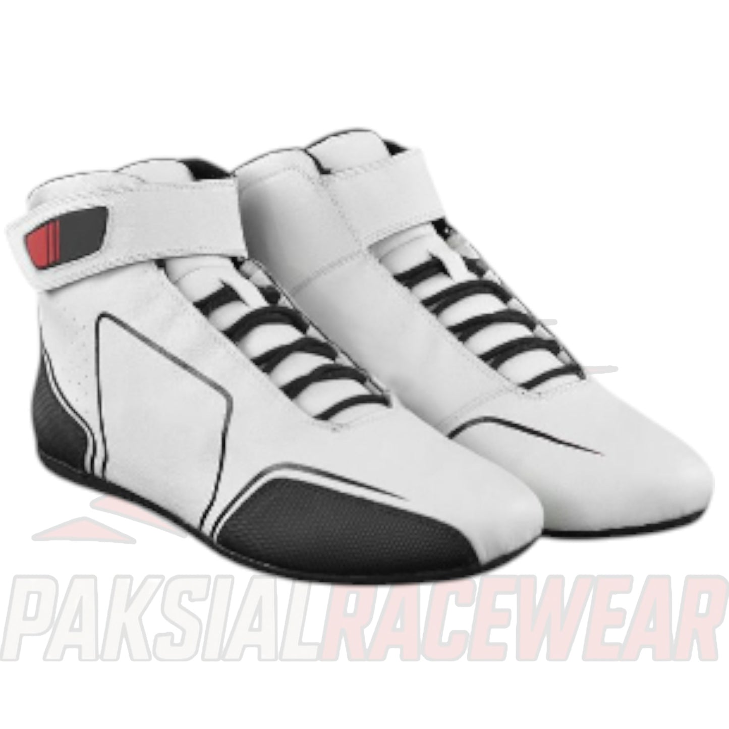 White Nomex Racing Shoes