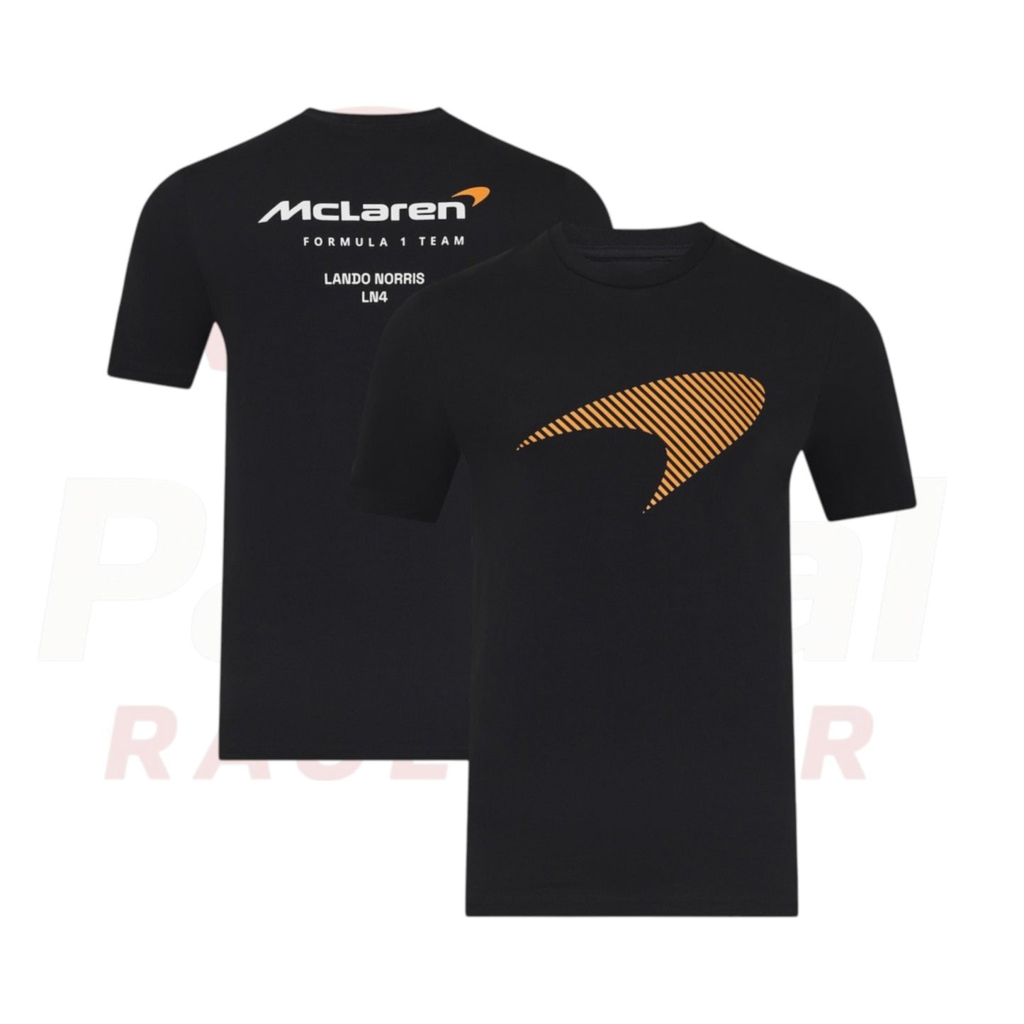 Unisex McLaren F1 Lando Norris Driver T-Shirt – Black
