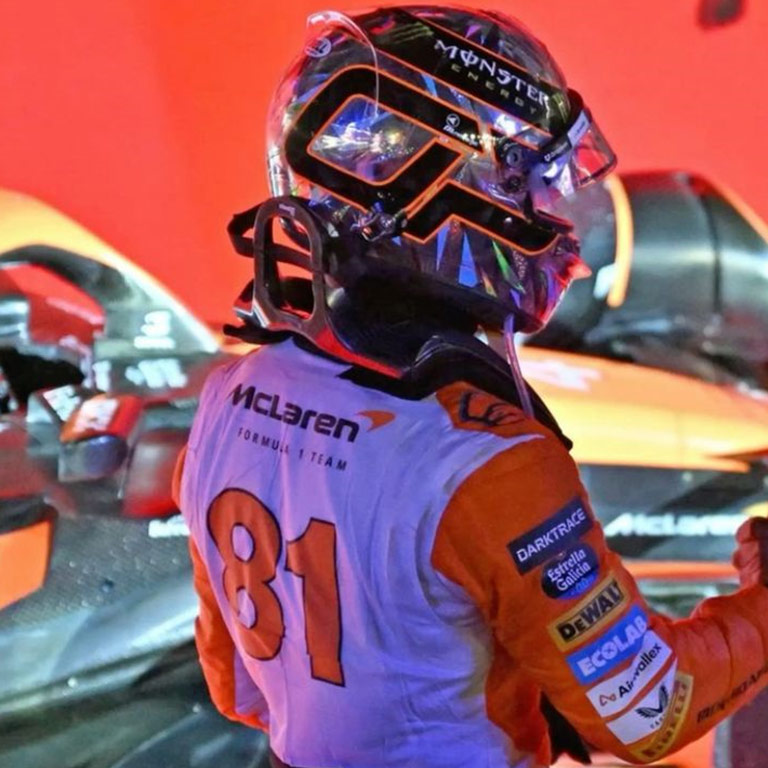 McLaren F1 2024 Oscar Piastri Singapore GP Replica Suit