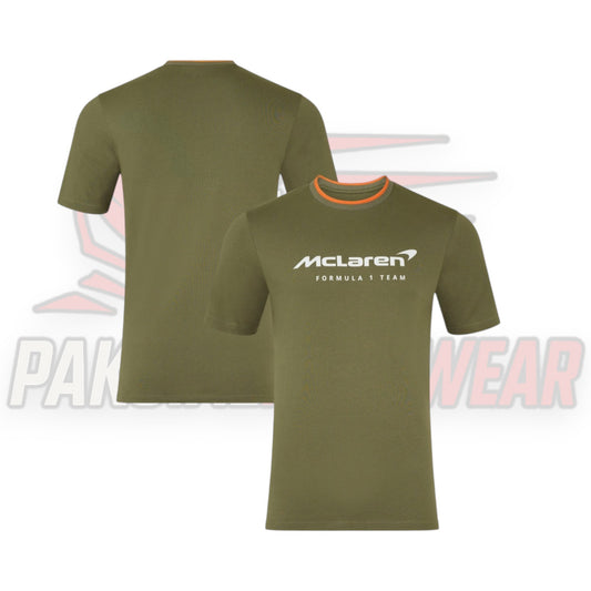 McLaren Essentials T-Shirt – Racing Green | Unisex Team Lifestyle Tee