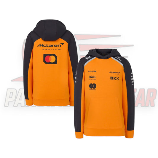 McLaren 2025 Team Kids Hooded Sweatshirt | Official F1 Hoodie