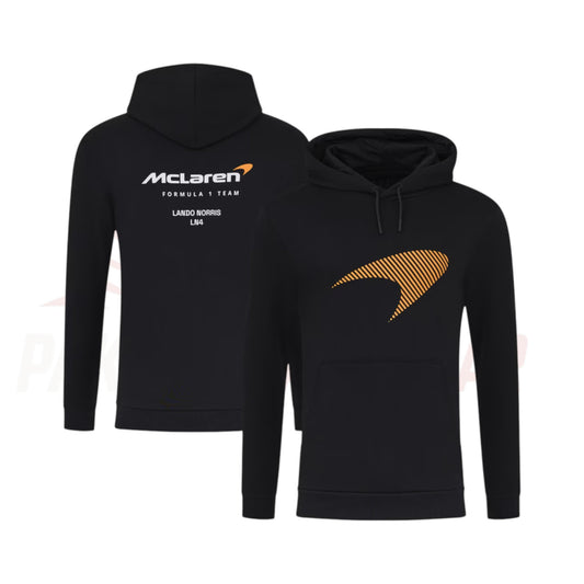 Black Lando Norris Driver Hoodie – Official F1 Unisex Wear