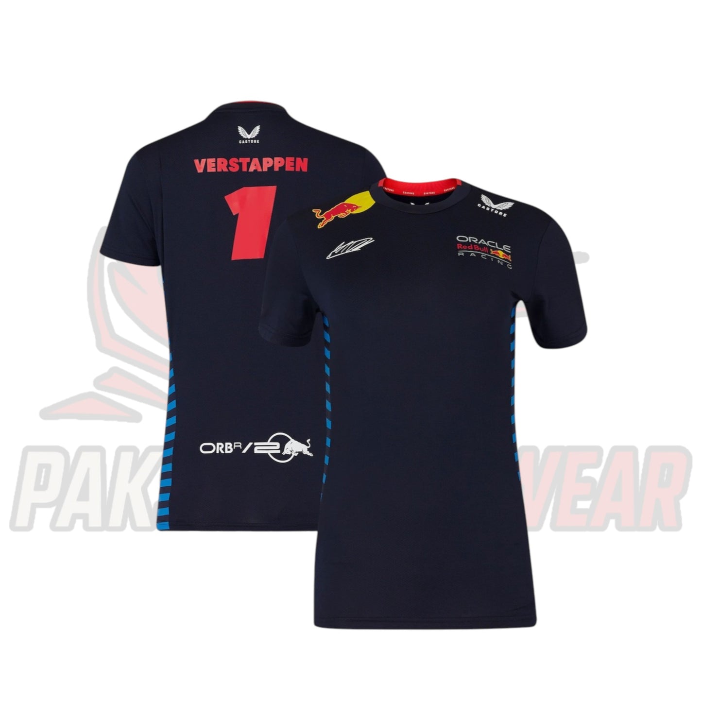 Official Max Verstappen Women’s Driver Tee – 2024 Red Bull F1