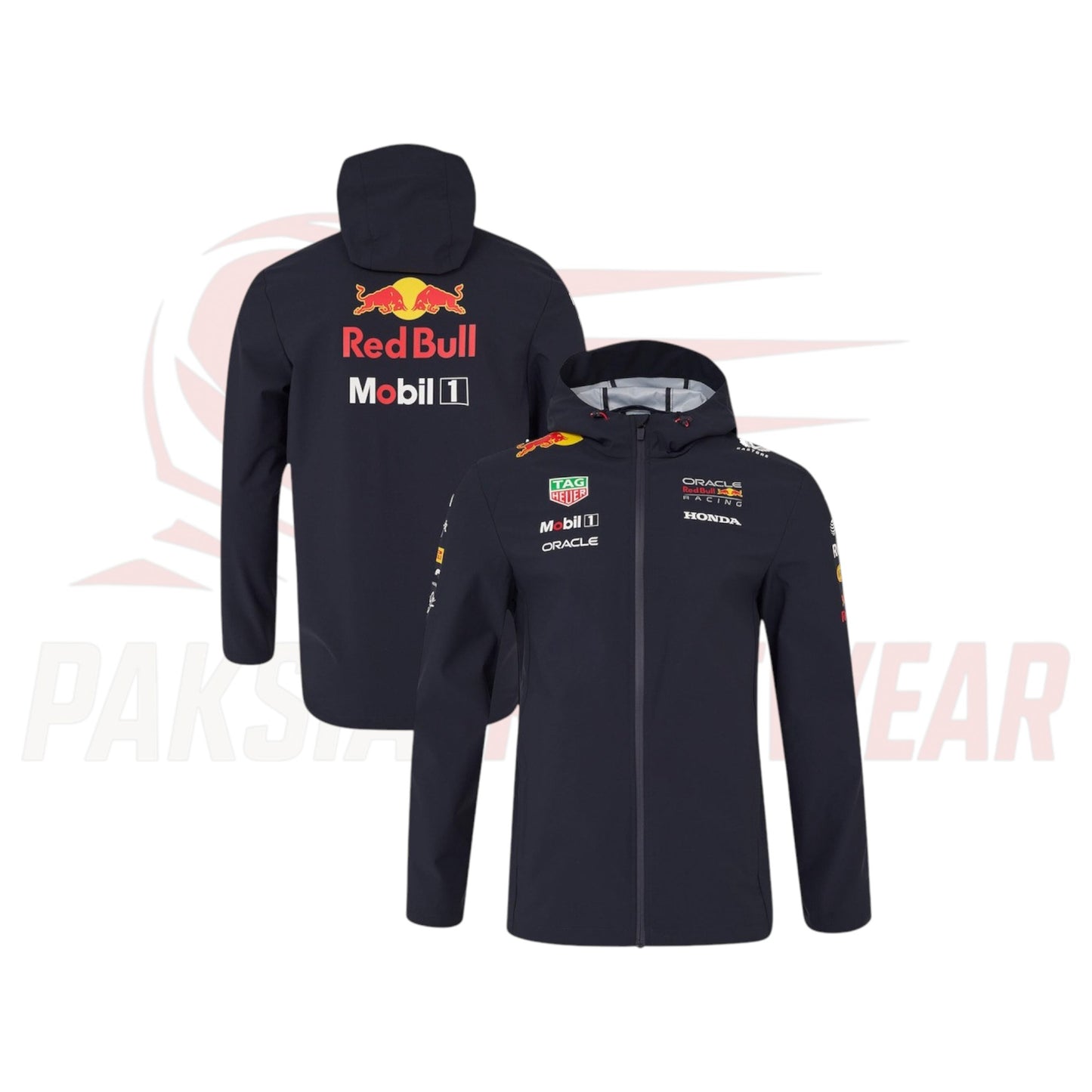 Red Bull Racing 2025 Official Team Water-Resistant Jacket – Unisex
