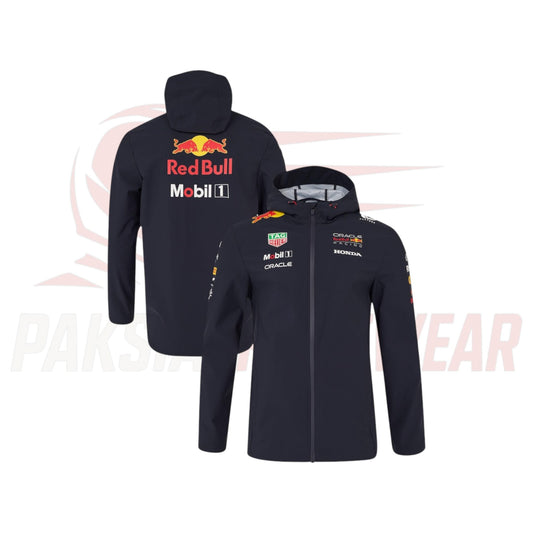 Red Bull Racing 2025 Official Team Water-Resistant Jacket – Unisex