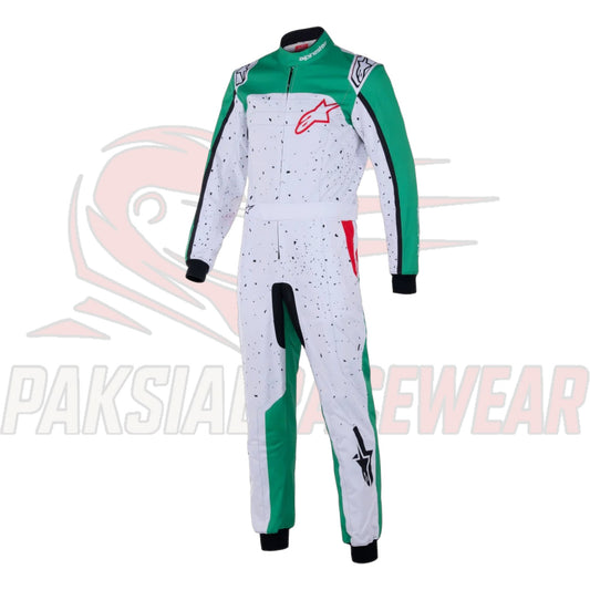 Alpinestars KMX-9 V3 Graphic 6 Kart Racing Suit – FIA Approved Lightweight Racewear