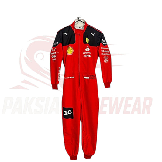 2023 Charles Leclerc Scuderia Ferrari Replica F1 Race Suit