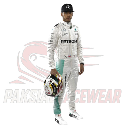 2016 Lewis Hamilton Mercedes AMG Petronas F1 Replica Race Suit