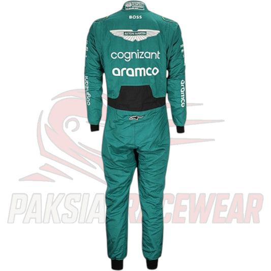 2023 Fernando Alonso Aston Martin F1 Replica Race Suit