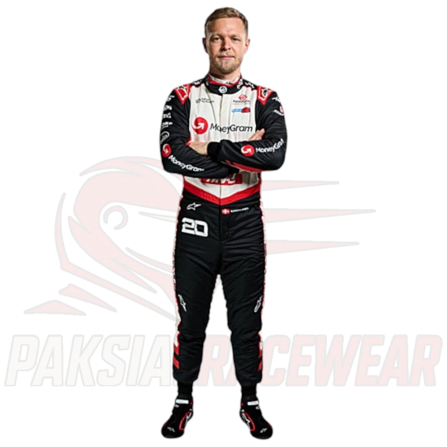 2024 Kevin Magnussen Haas F1 Race Suit Replica
