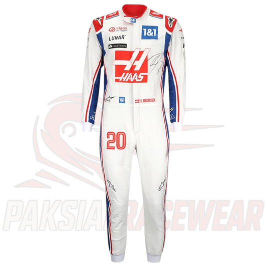 2022 Kevin Magnussen Haas British GP F1 Race Suit Replica