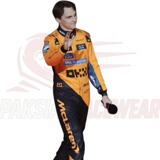 2025 McLaren Oscar Piastri Replica Race Suit