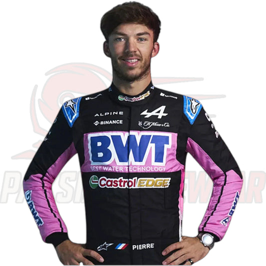 Pierre Gasly 2024 BWT Alpine F1 Replica Racing Suit