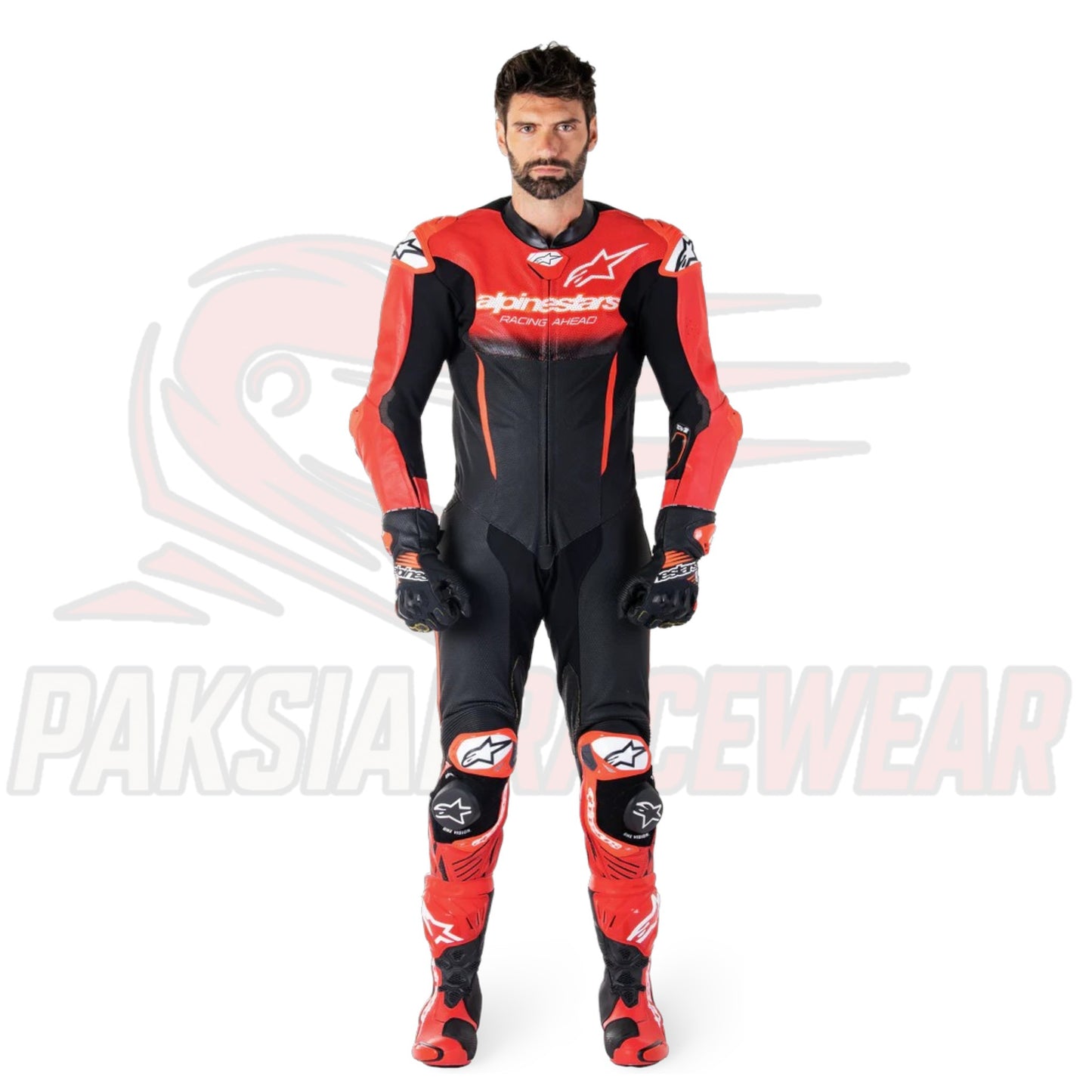 GP-R7 One-Piece Professional Leather Racing Suit