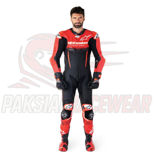 GP-R7 One-Piece Professional Leather Racing Suit