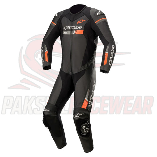 Alpinestars GP Force Chaser 1-Piece Leather Racing Suit – Track & MotoGP Protection