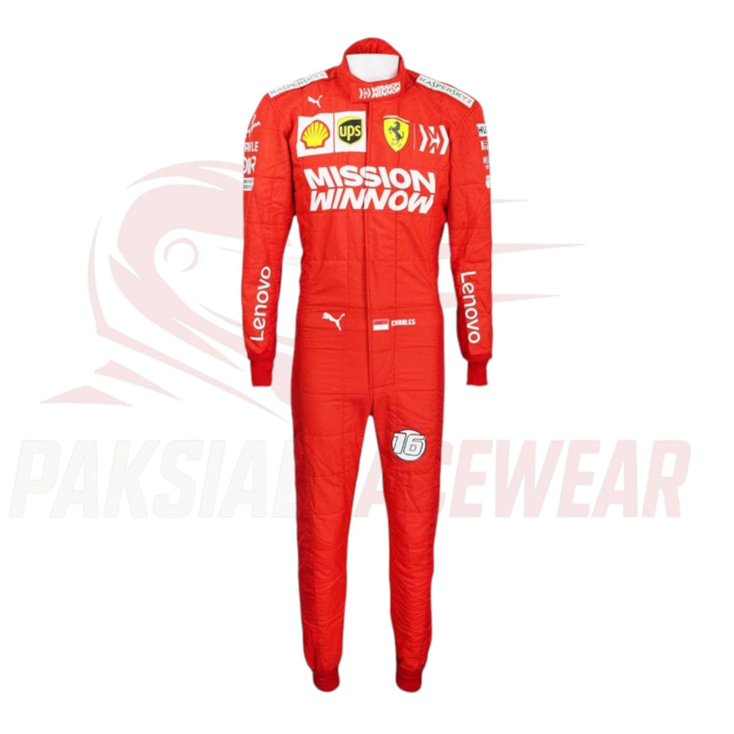 2019 Charles Leclerc Scuderia Ferrari Replica F1 Race Suit