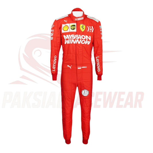 2019 Charles Leclerc Scuderia Ferrari Replica F1 Race Suit