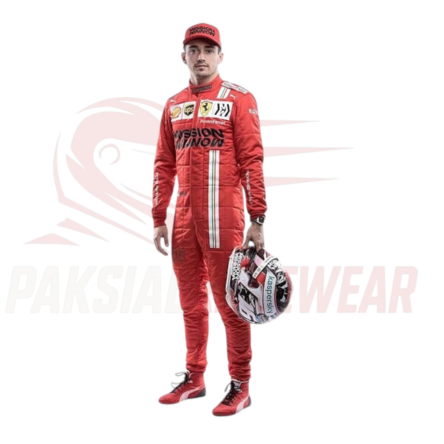 2021 Charles Leclerc Scuderia Ferrari Replica F1 Race Suit