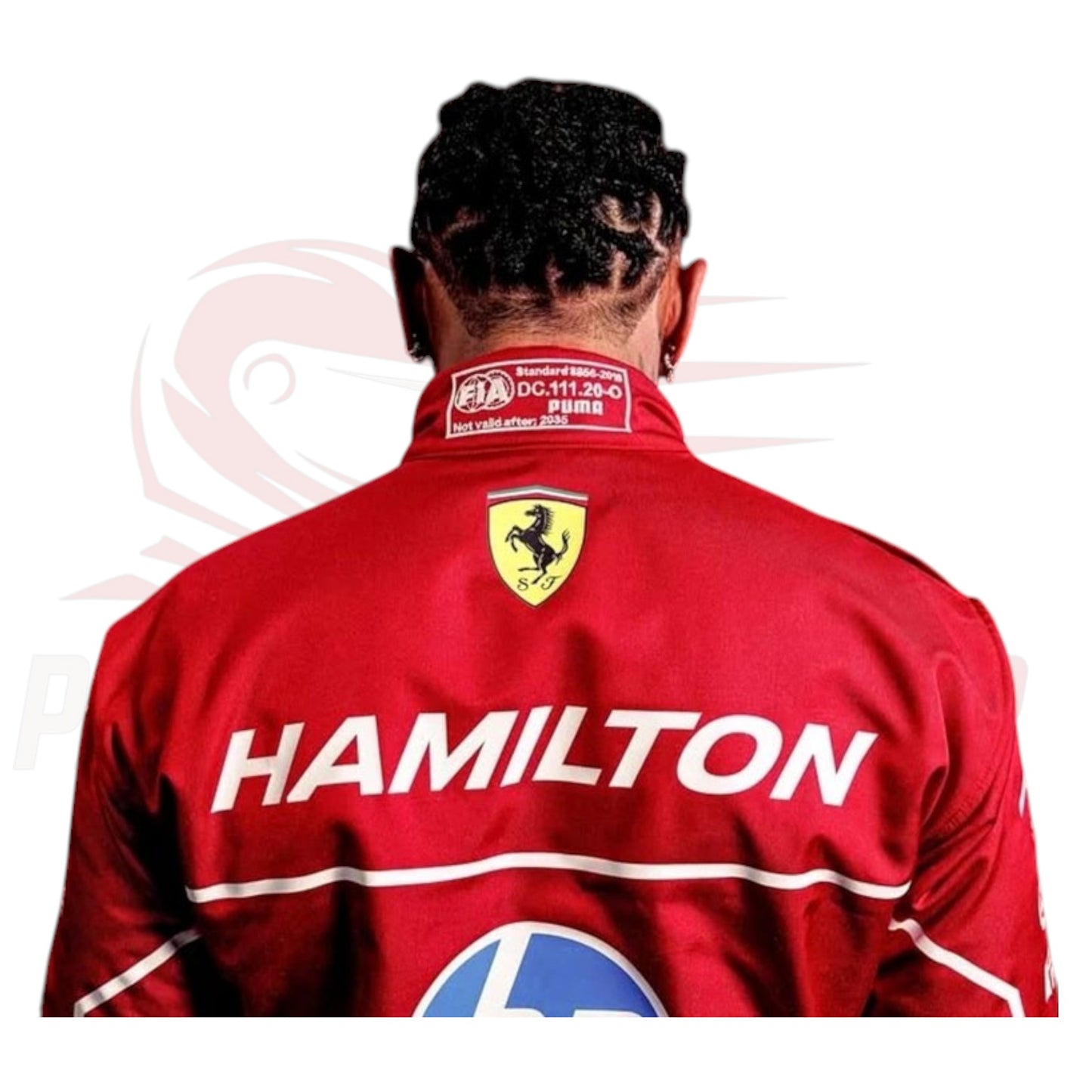 2025 Lewis Hamilton Scuderia Ferrari Replica F1 Race Suit