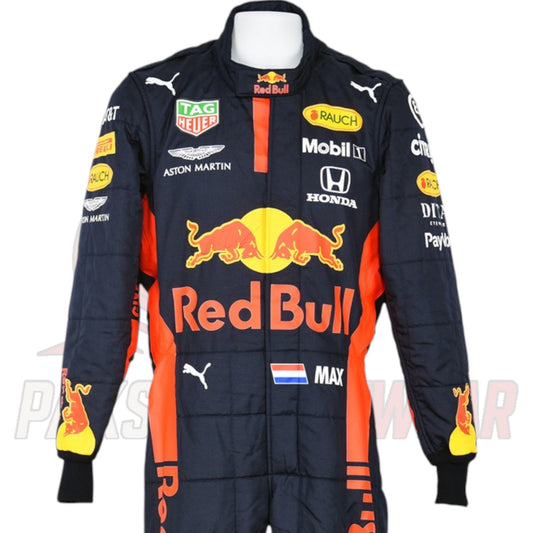 2020 Max Verstappen Red Bull Racing Honda F1 Replica Suit