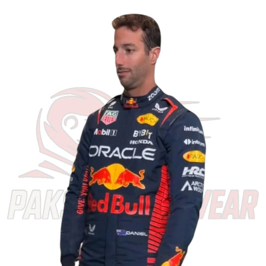 2023 Daniel Ricciardo Red Bull Racing Honda F1 Replica Suit