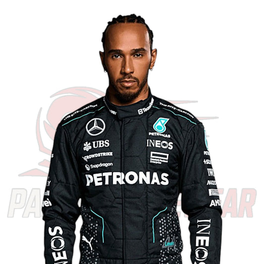 2024 Lewis Hamilton Mercedes AMG F1 Replica Race Suit