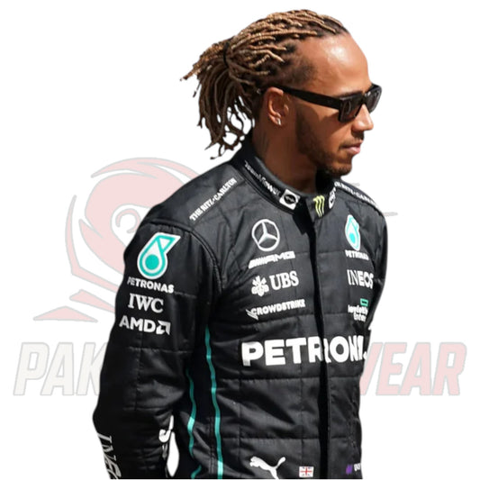 2022 Lewis Hamilton Mercedes AMG Petronas F1 Replica Race Suit
