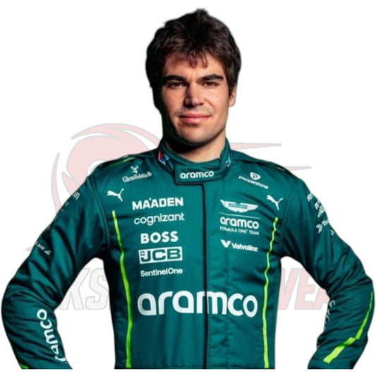 2025 Lance Stroll Aston Martin F1 Replica Race Suit