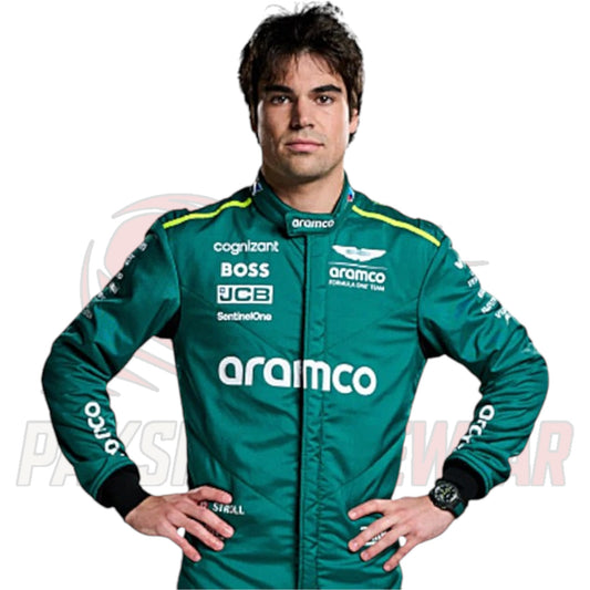 2024 Lance Stroll Aston Martin F1 Replica Race Suit