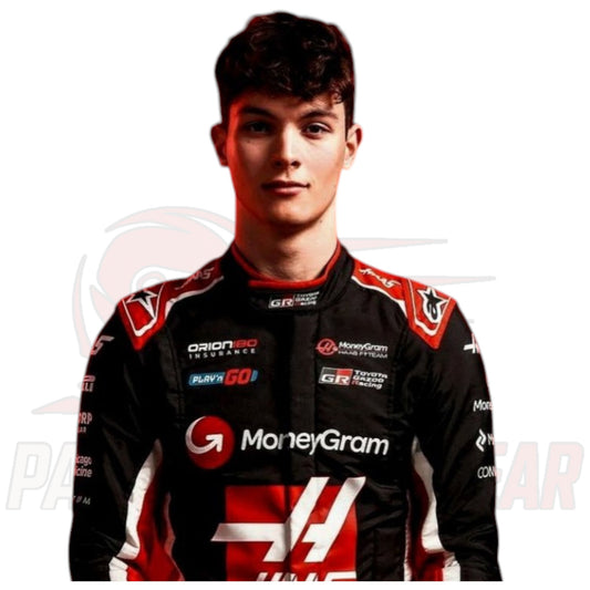 2025 Oliver Bearman Haas F1 Race Suit Replica