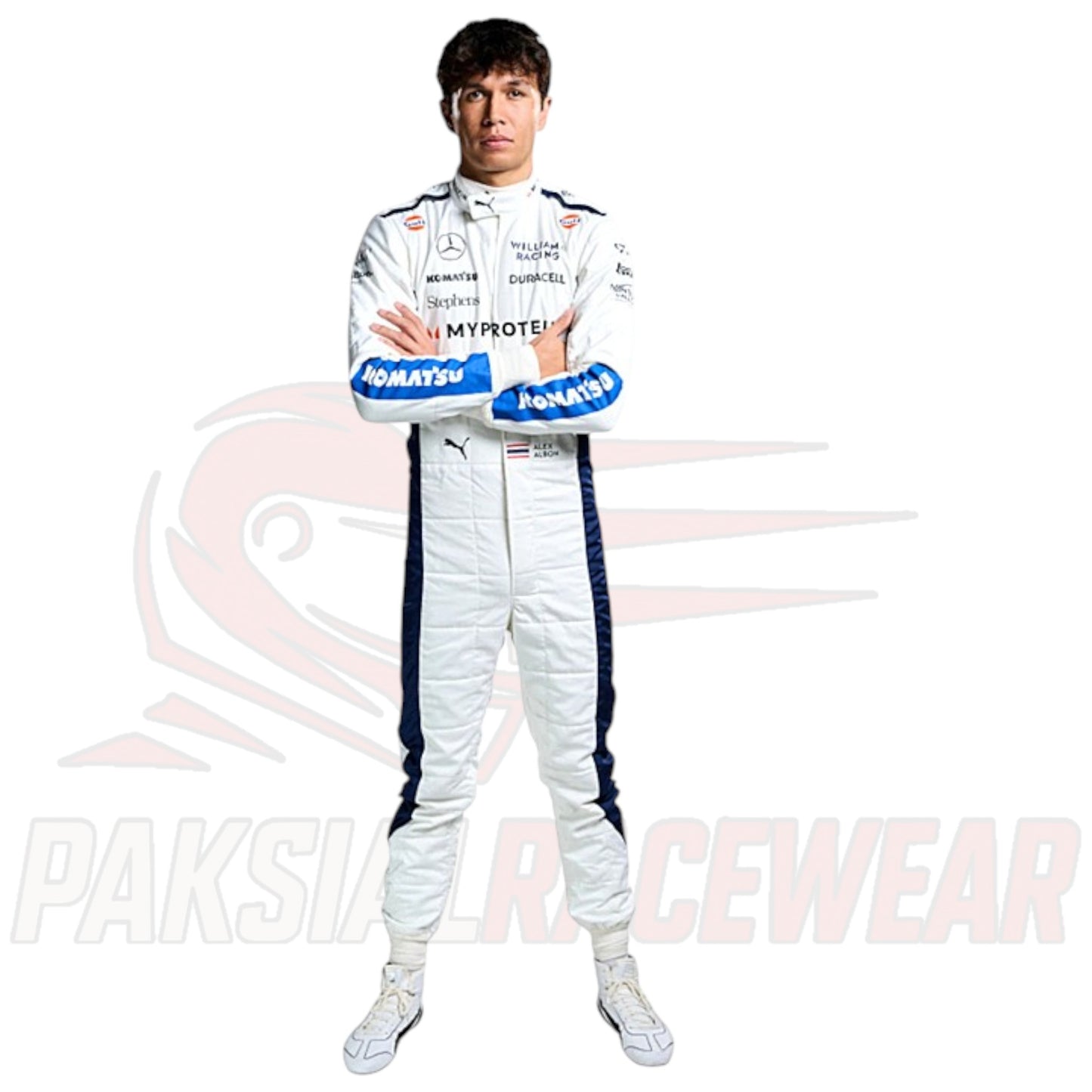 2024 Alexander Albon Williams Racing F1 Suit Replica