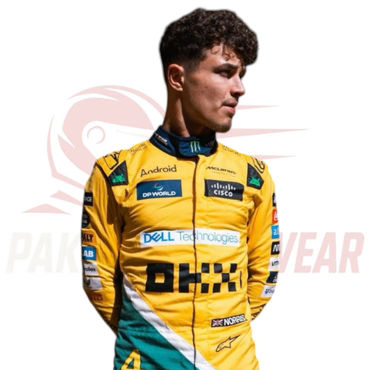 2024 Lando Norris McLaren F1 Monaco GP Replica Race Suit
