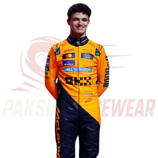 2025 Lando Norris McLaren F1 Replica Race Suit