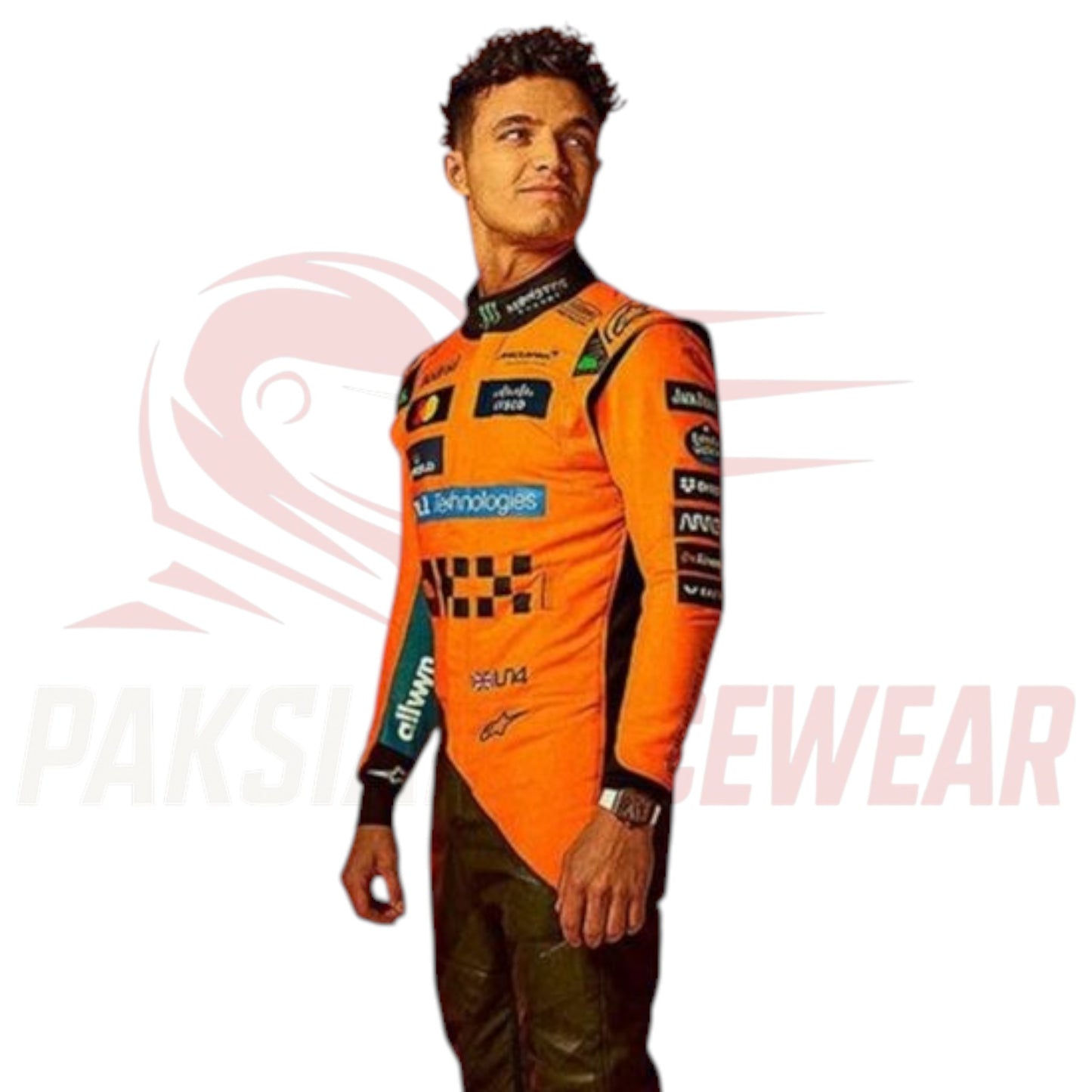 2025 Lando Norris McLaren F1 Replica Race Suit