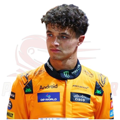 Lando Norris McLaren 2024 Singapore GP Racing Suit