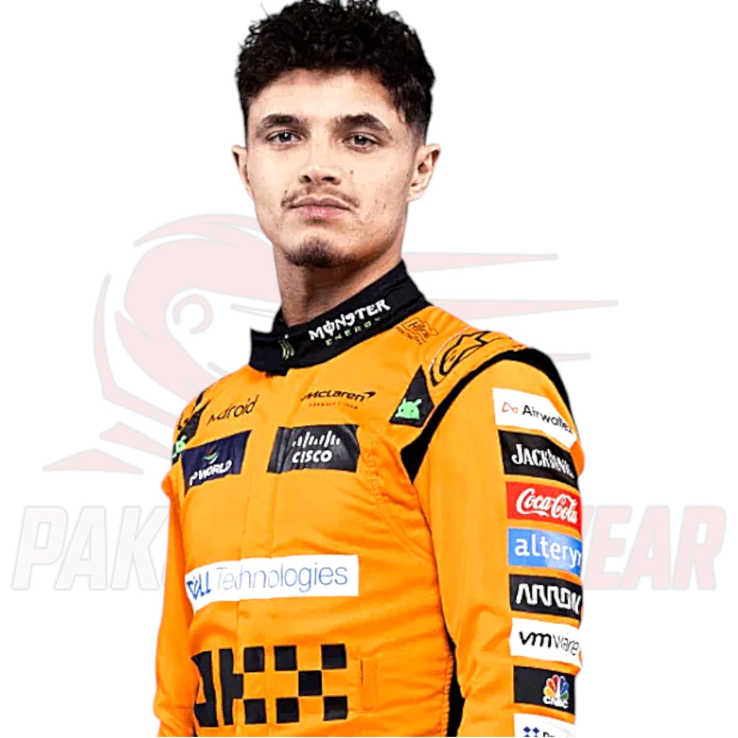 Official Style 2024 McLaren F1 Lando Norris Team Suit