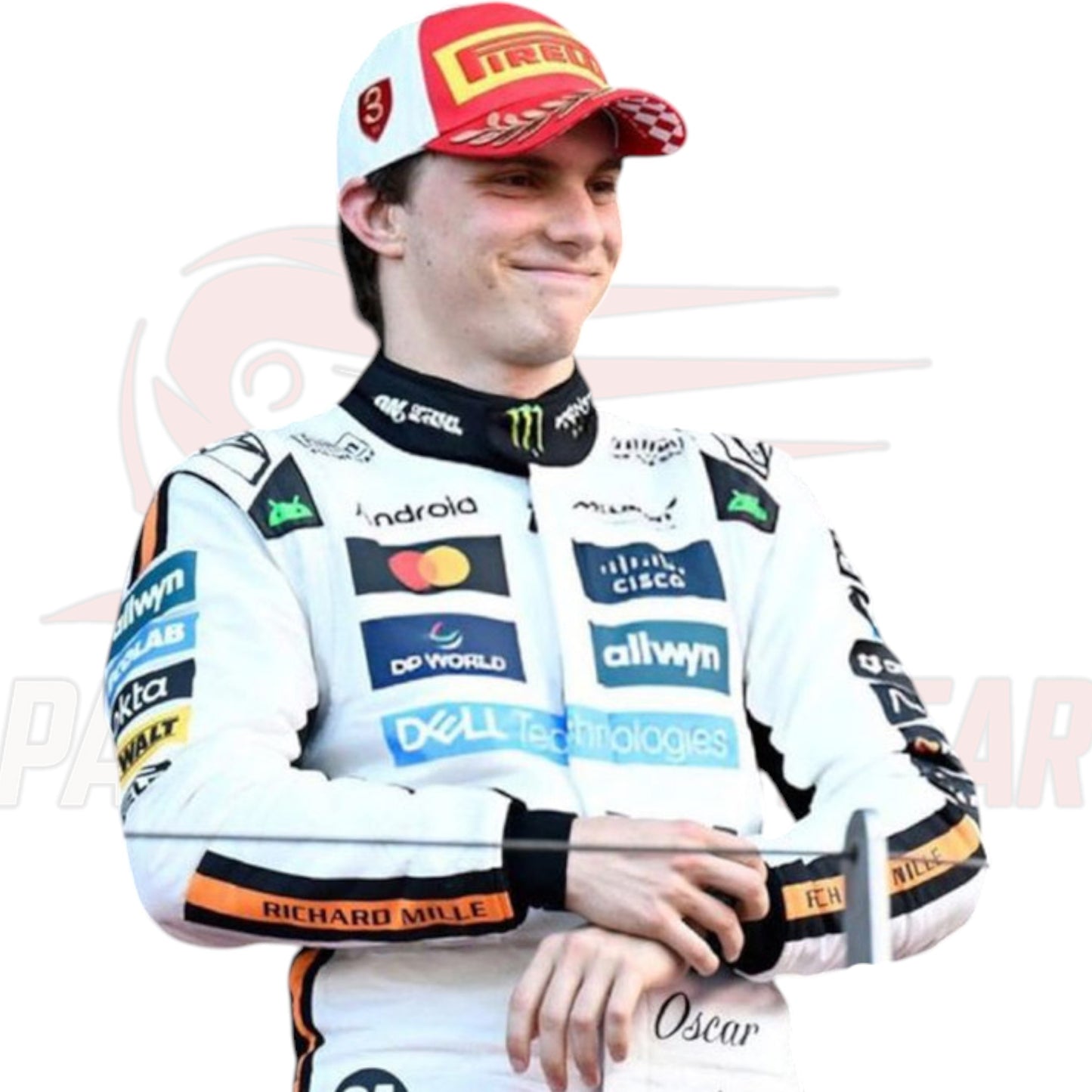 Oscar Piastri 2025 Monaco GP McLaren F1 Race Suit