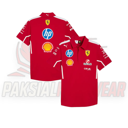 2025 Scuderia Ferrari Women’s Polo Shirt