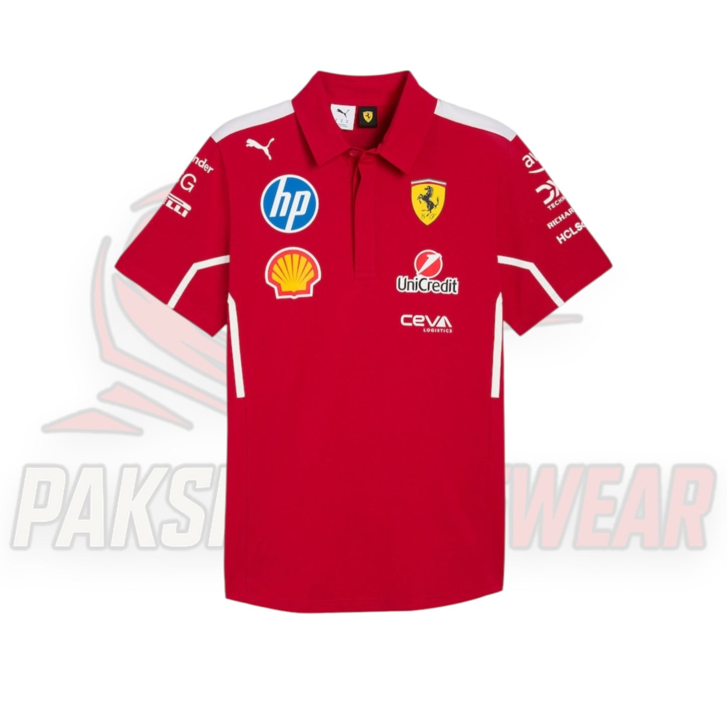 2025 Scuderia Ferrari Women’s Polo Shirt